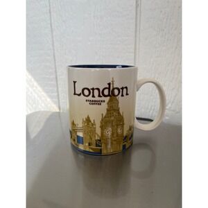 Starbucks London Skyline Coffee Mug 16oz 2013 Collectible